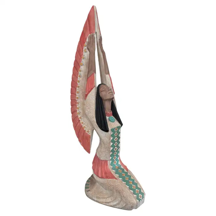 Austin Productions sculpture 1989 composite modern art figure