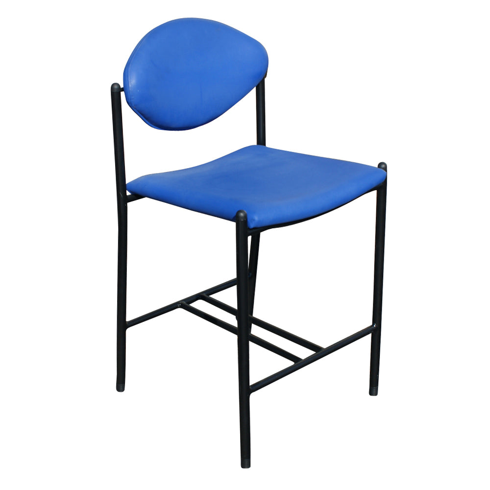 Brayton International blue counter stool