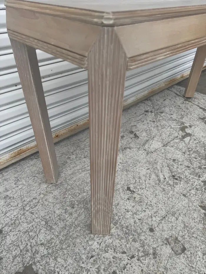 Cerused oak hallway table