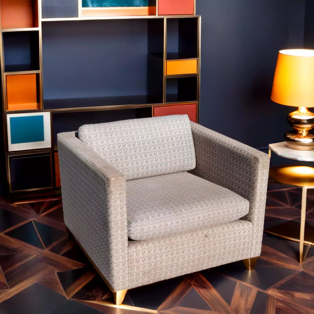 Charles Pfister for Knoll lounge chair cubist