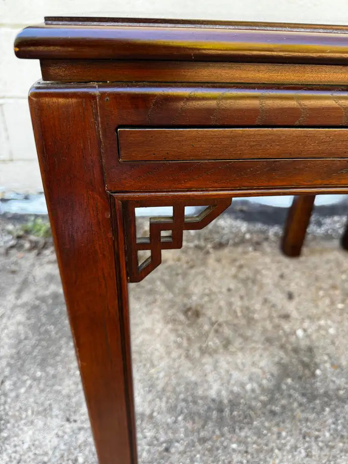 Chinese Chippendale side tables