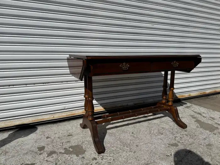 classic mahogany desk 2 drawer vintage style