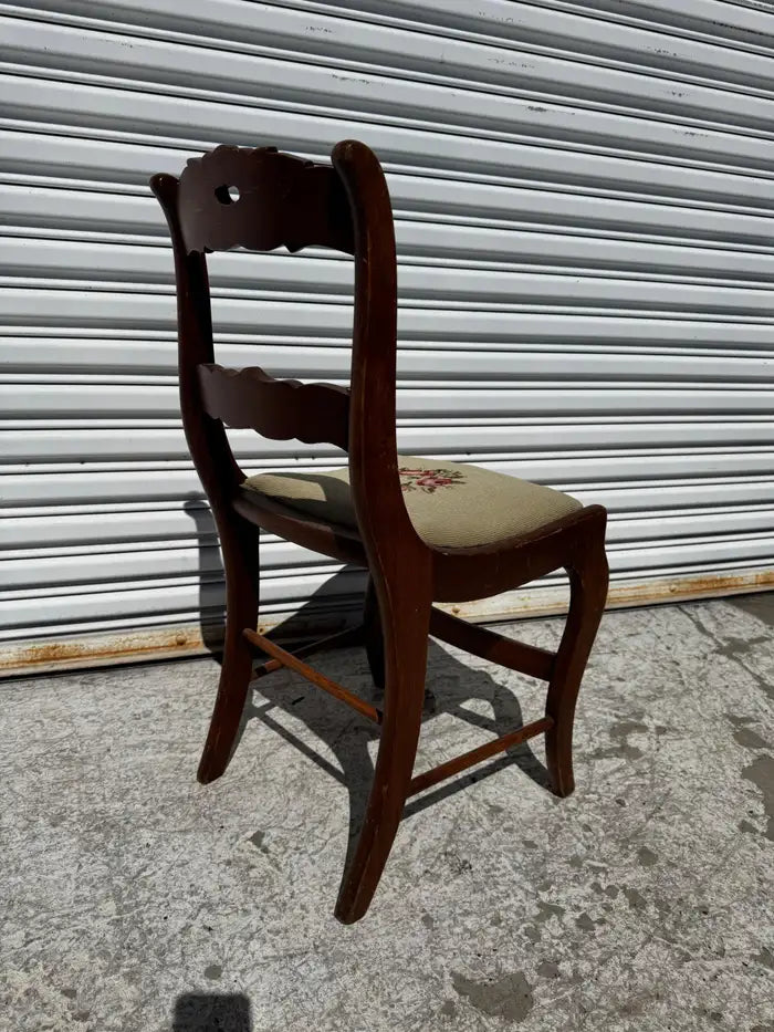 classic regency dining chair carved wood frame