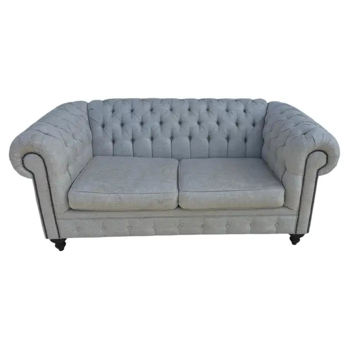 England Furniture tufted Chesterfield loveseat with classic detailing