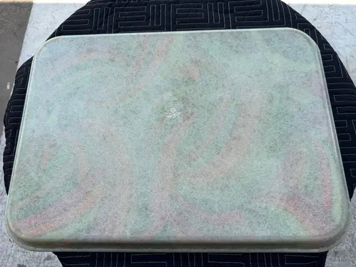 Retro serving tray for coffee table décor