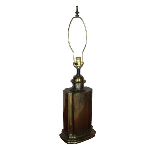 31″ A Vintage Morris Greenspan Brass Table Lamp (MR13880)