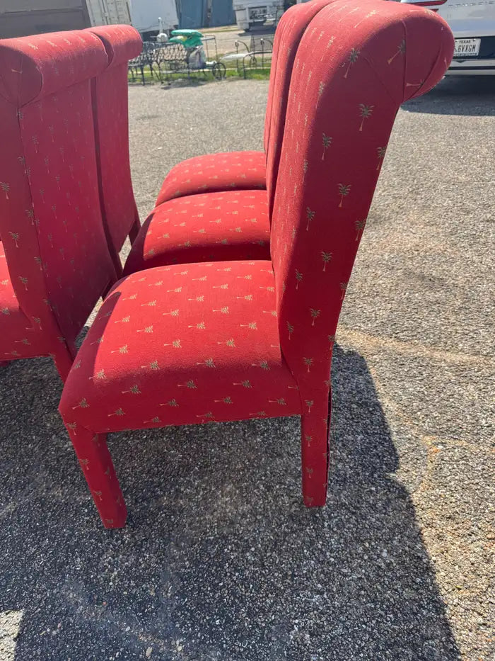 Modern dining room chairs set of 6 upholstered