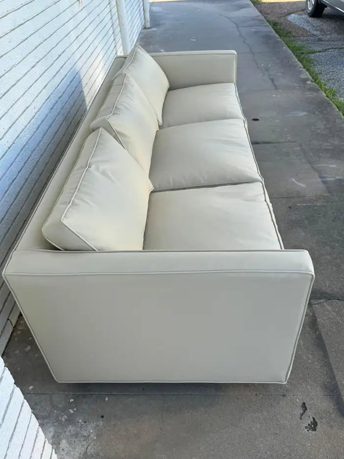 Designer mid century sofa for contemporary living room