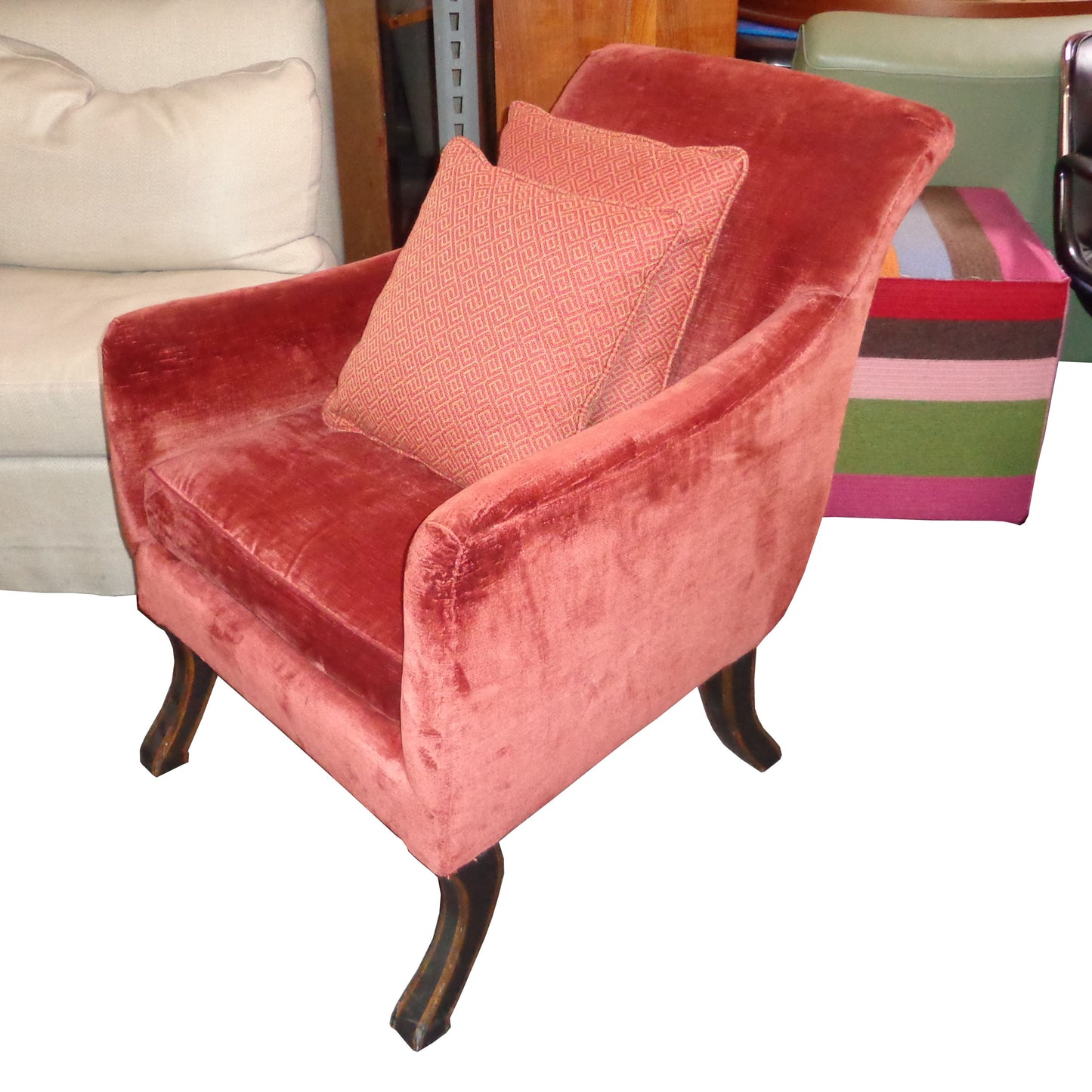 Rust Color Lounge chair