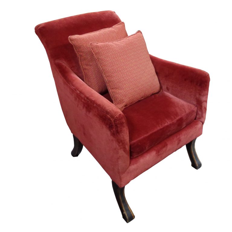 Rust Color Lounge chair