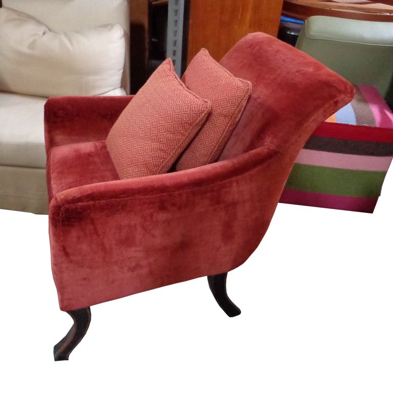 Rust Color Lounge chair