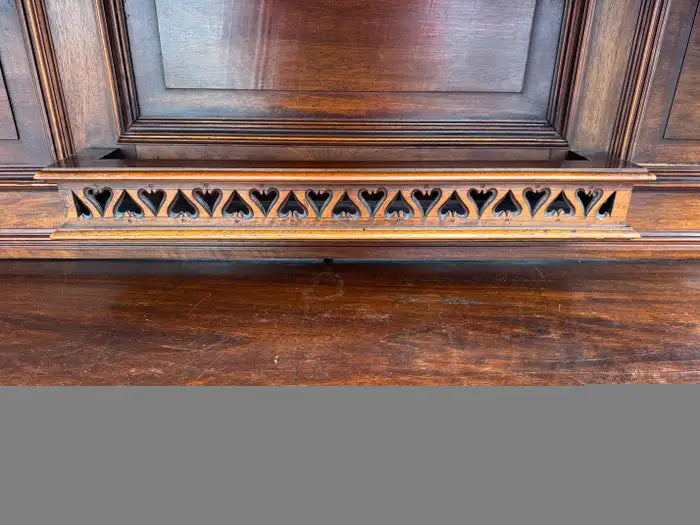 European renaissance style buffet cabinet wood