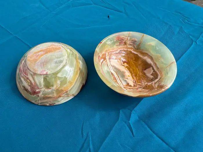 modern décor onyx bowls natural stone craftsmanship