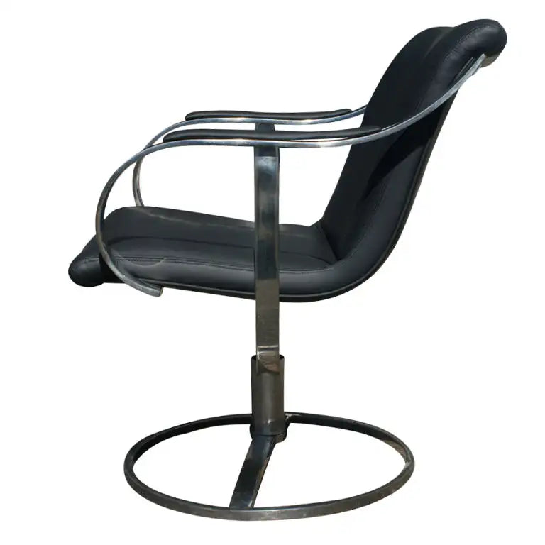 1970s Steelcase designer lounge chair