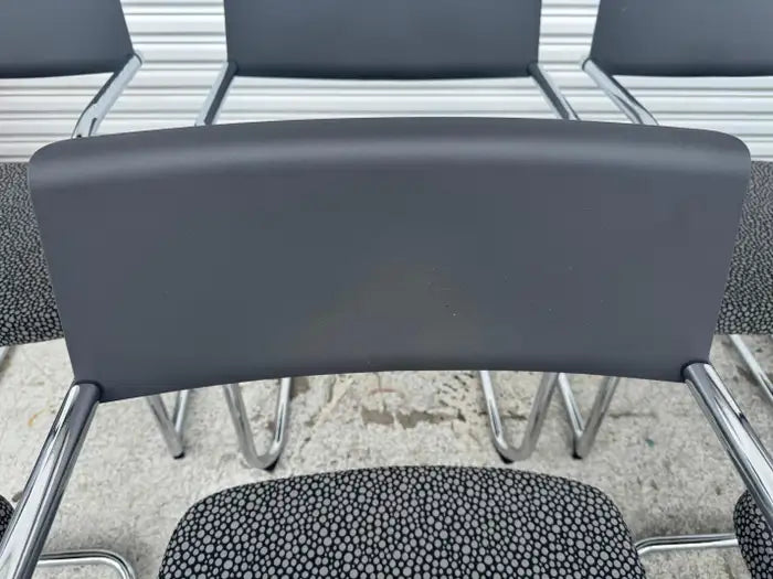 Premium upholstered conference chair by Knoll