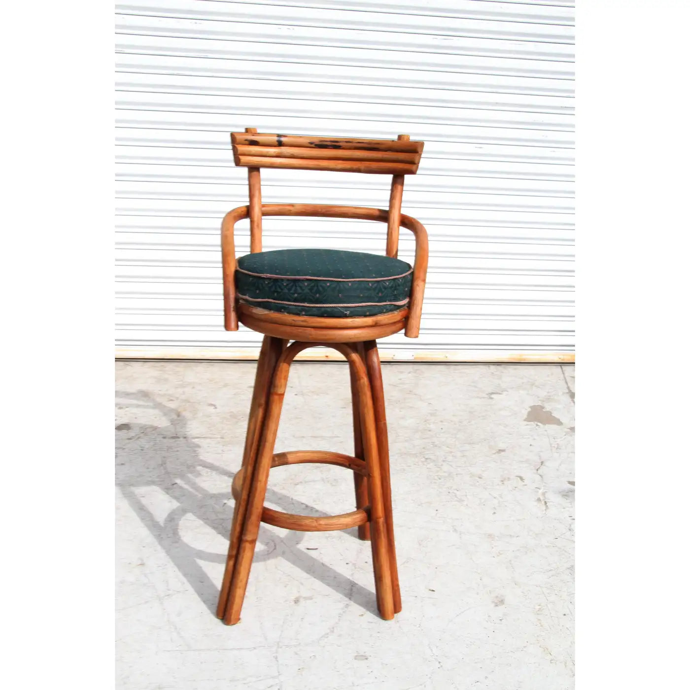 Designer mid-century modern tall bar stools