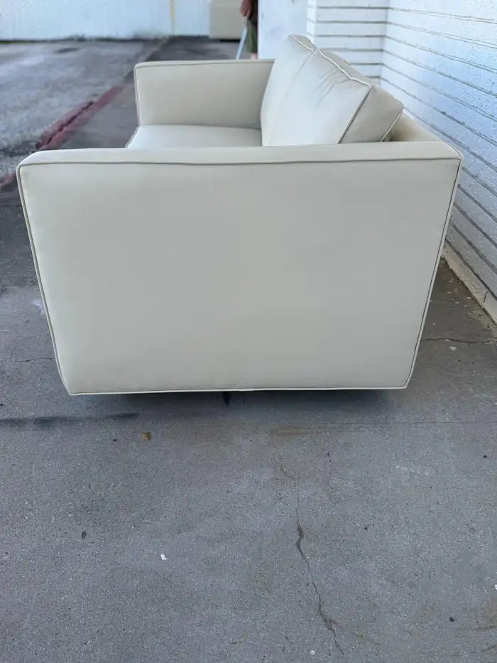 Elegant vintage loveseat for modern interiors