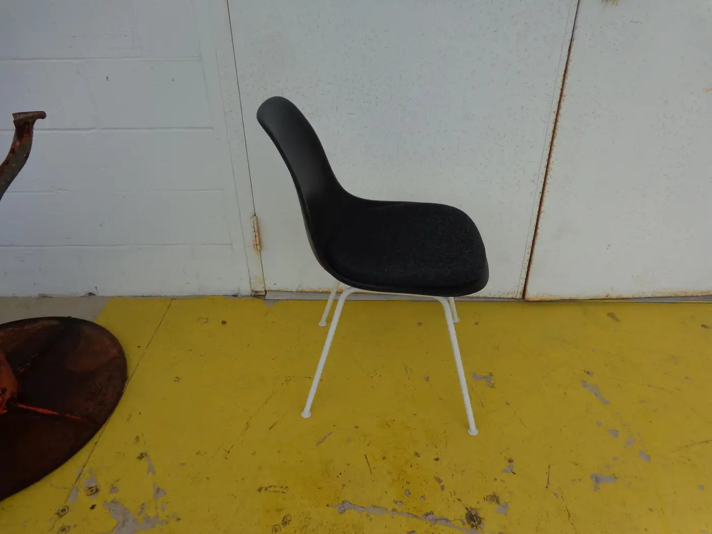 Authentic Eames Black Shell Side Chairs