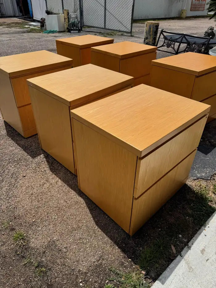 Contemporary office storage cabinets with clean design