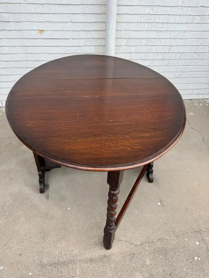 Mid Century walnut breakfast table