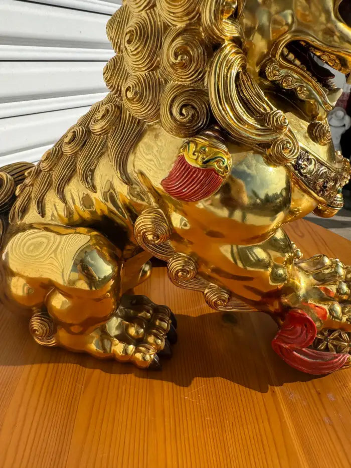 Foo lion decorative sculpture