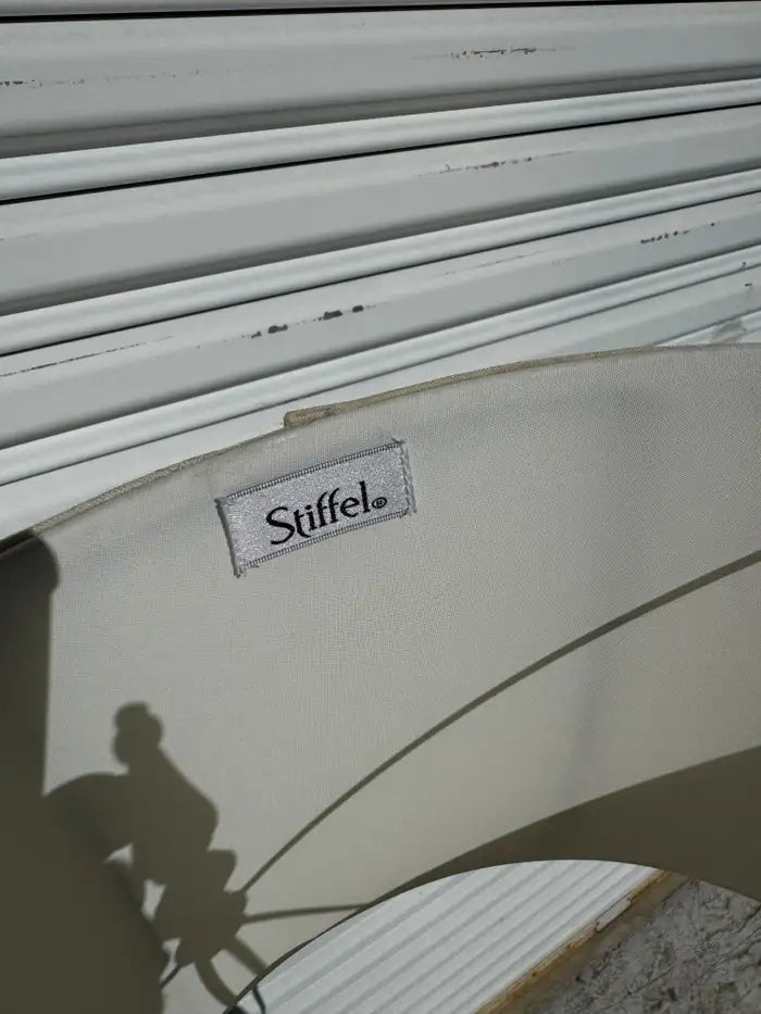 Antique style brass floor lamp for living room