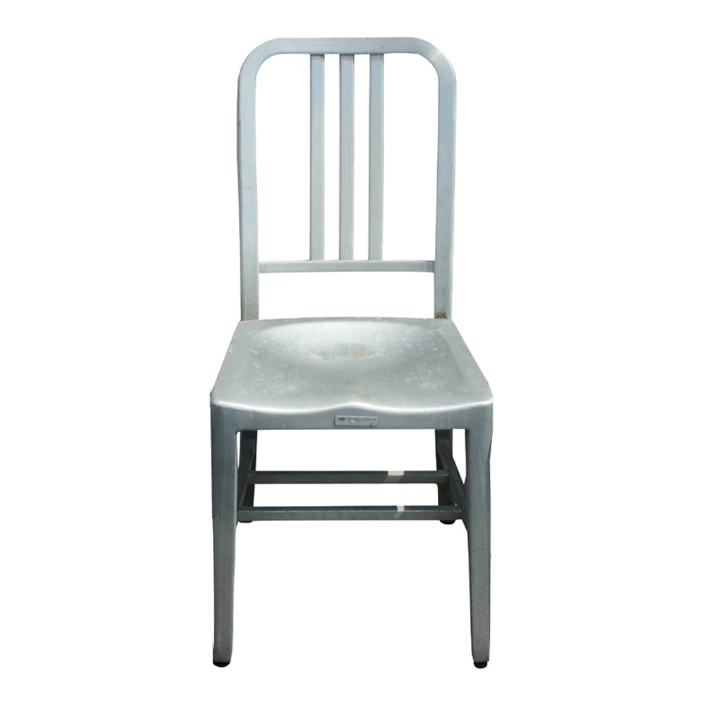 General Fireproofing vintage aluminum side chair