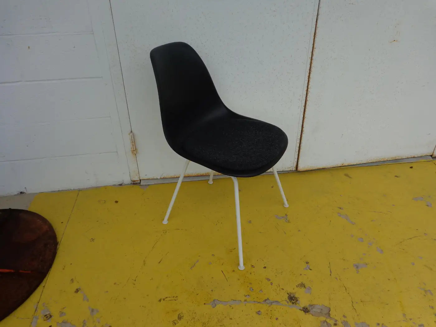 Iconic Eames shell chairs black group