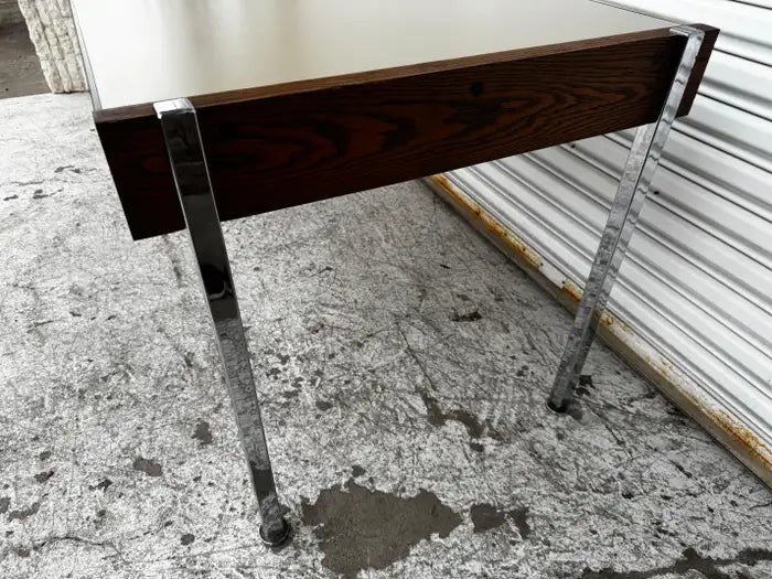 Harvey Probber style walnut writing desk