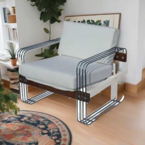 Heinz Meier Landes Manufacturing lounge arm chair restored