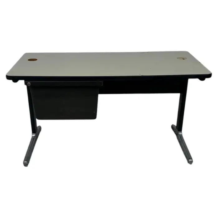 Vintage Herman Miller walnut writing desk