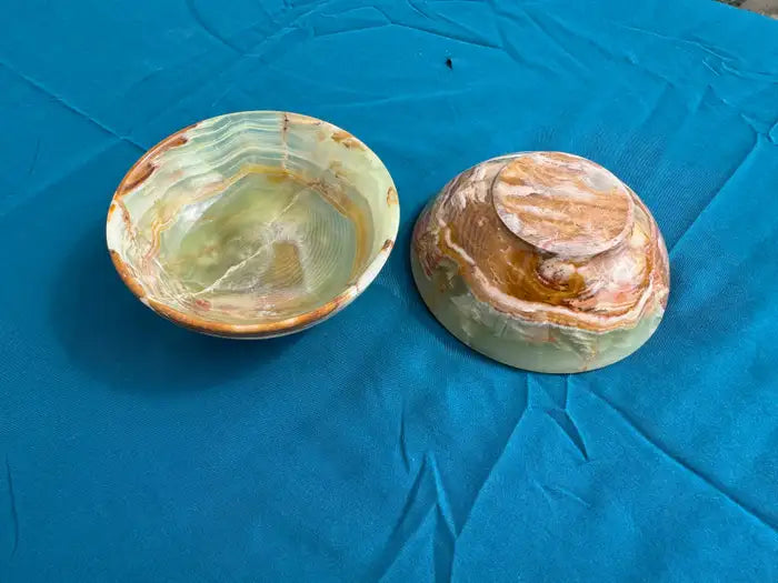 vintage style onyx bowls luxury tabletop accessories