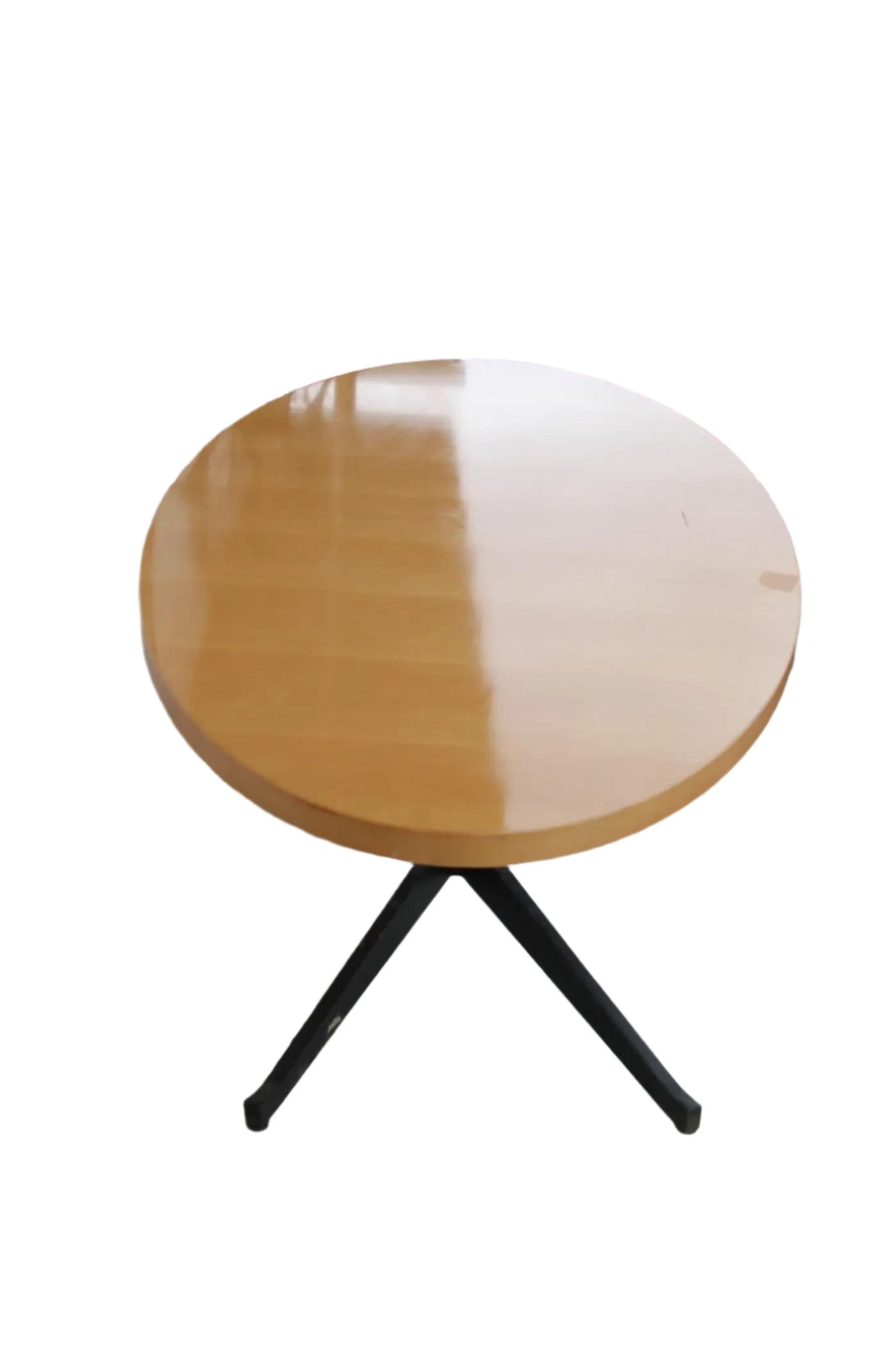 Vintage Steelcase maple dining table