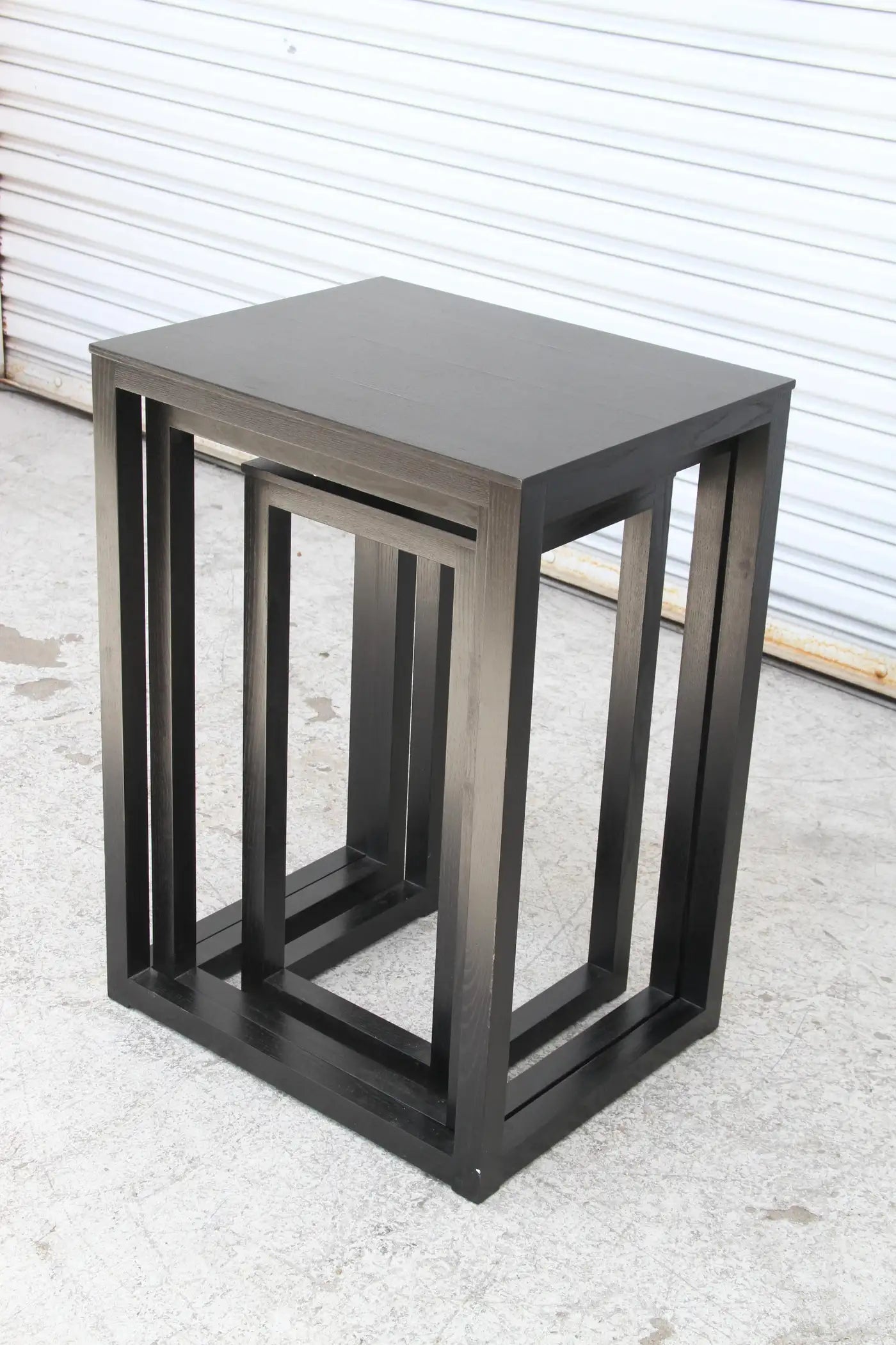 Josef Hoffmann furniture nesting table design