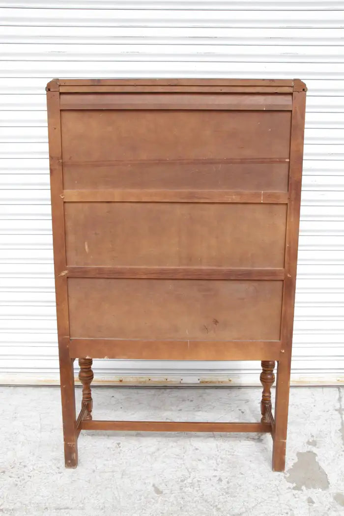 Antique 1930 Myers/Spalti Mfg Co Walnut Buffet