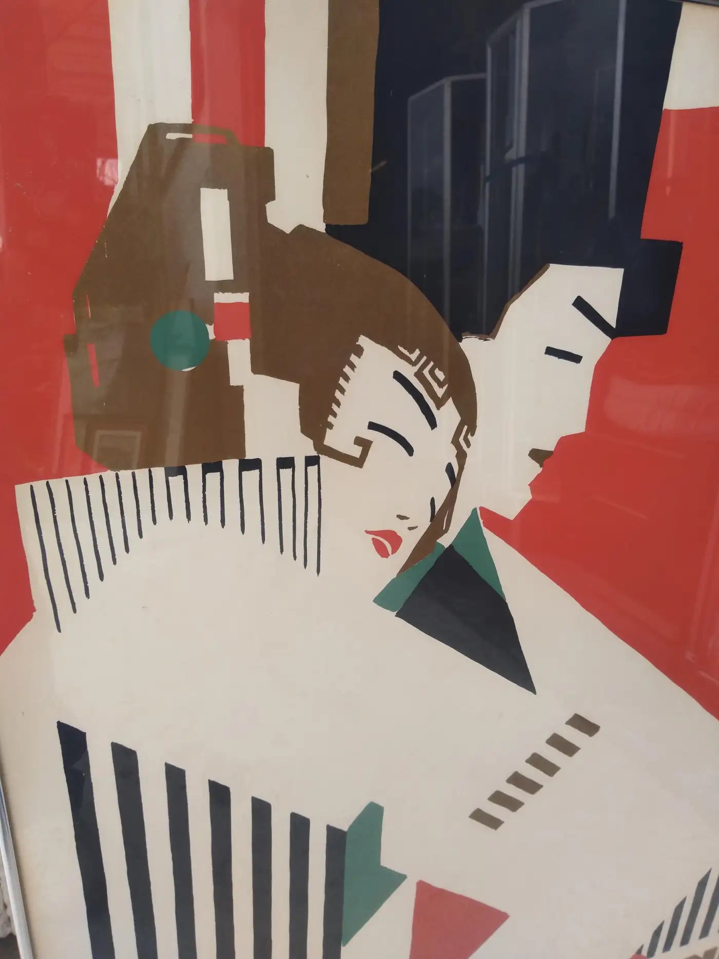 Vintage music poster by Alphonso Iannelli