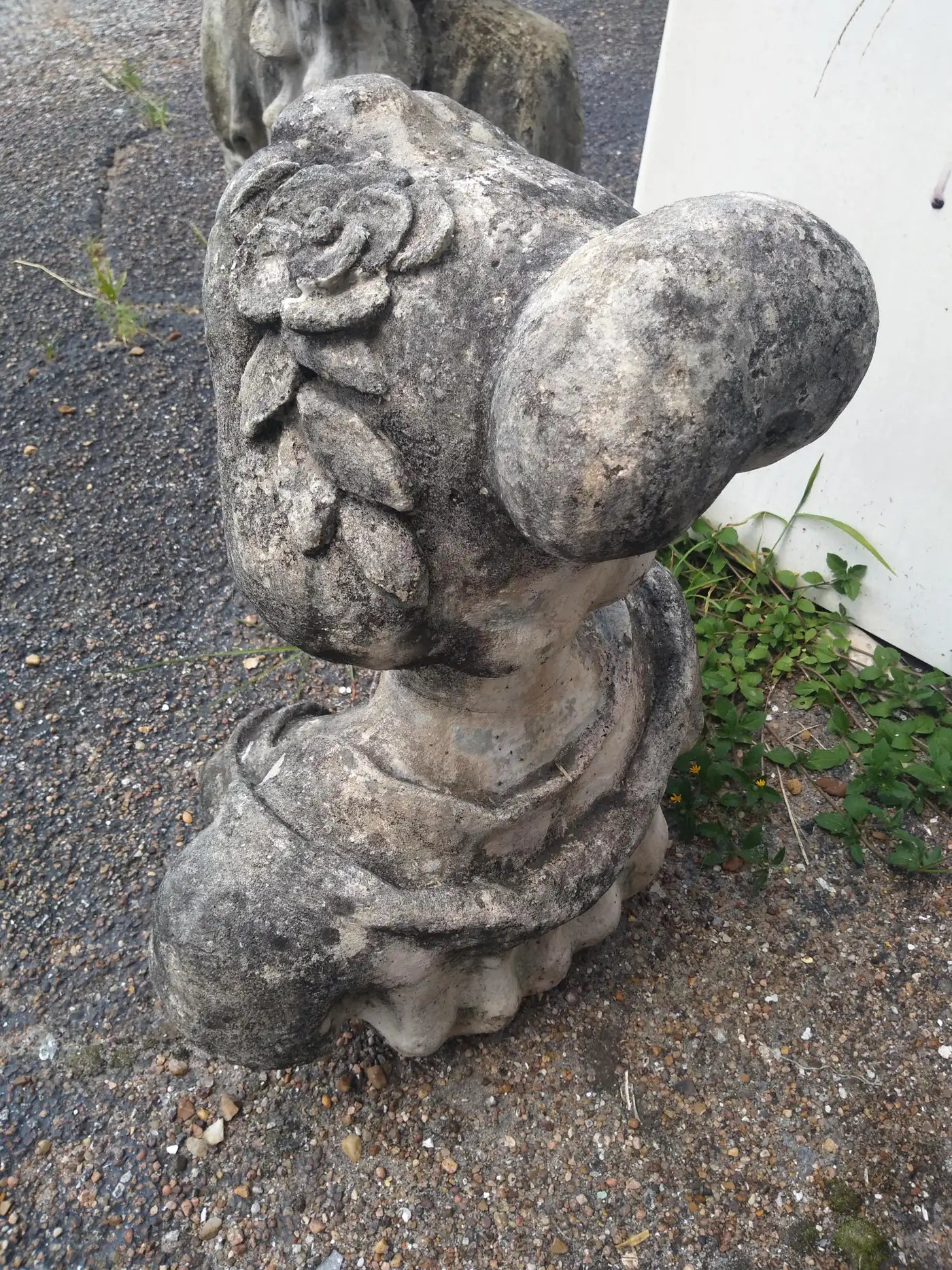 Haitian art sculpture for outdoor decor