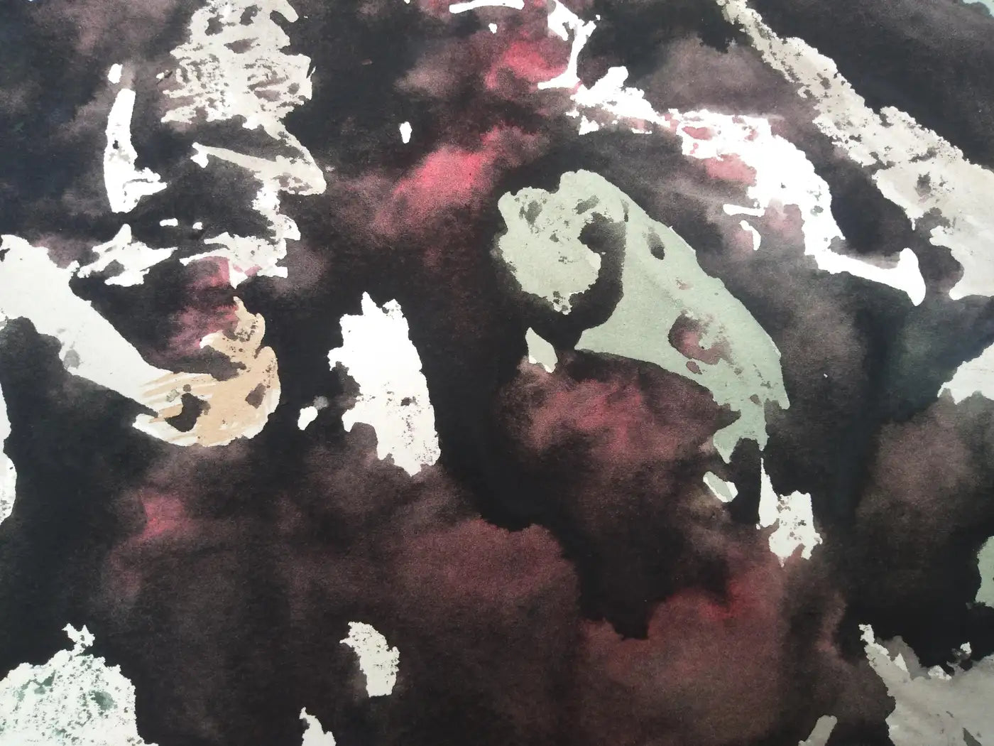 Original acrylic art on Arches paper by Gatling