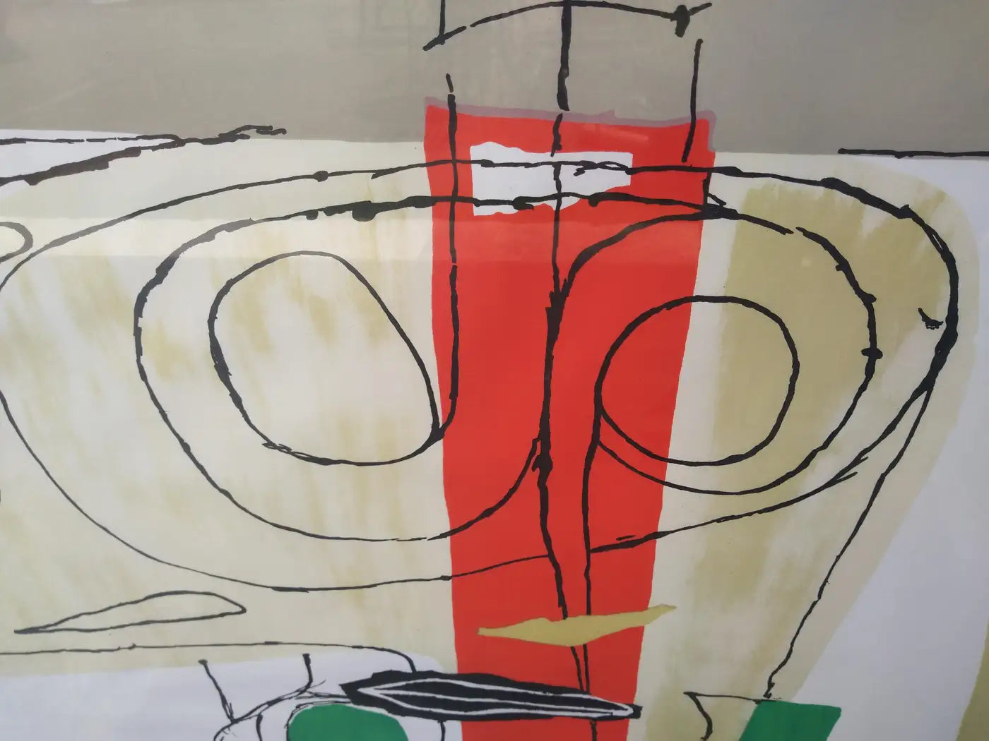 Modernist Le Corbusier lithograph artwork