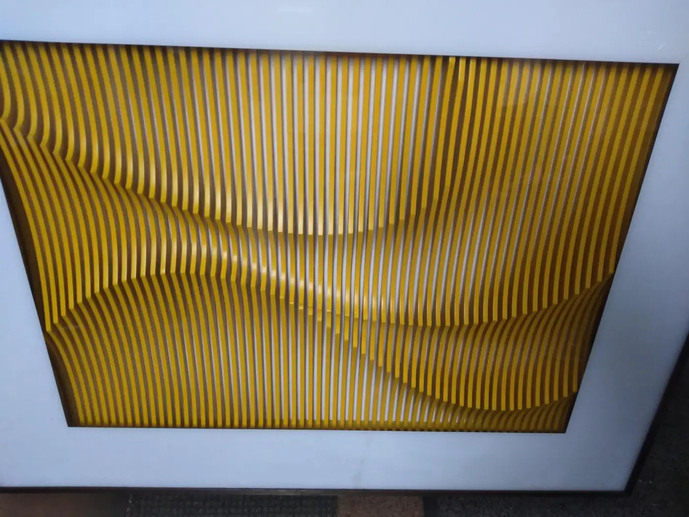 Collaborative modern artwork for bar decor