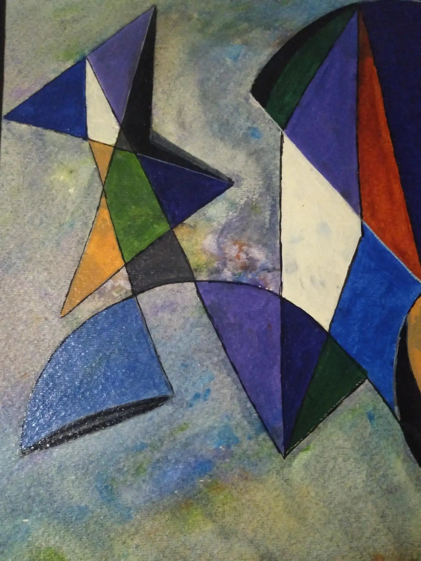 Contemporary artwork on paper by David Gatling