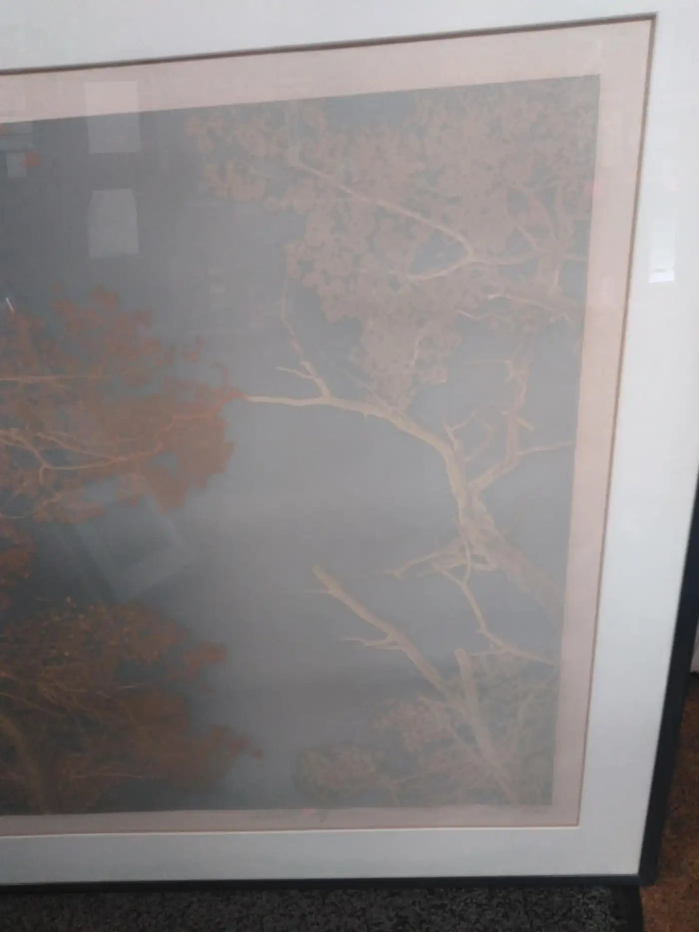 Signed Night Fall print by Paula Crane
