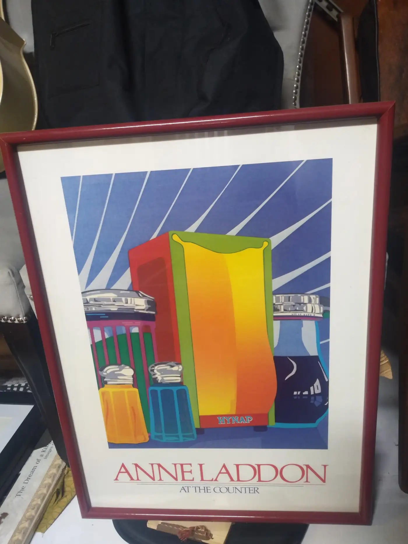 Anne Laddon "At The Counter" poster