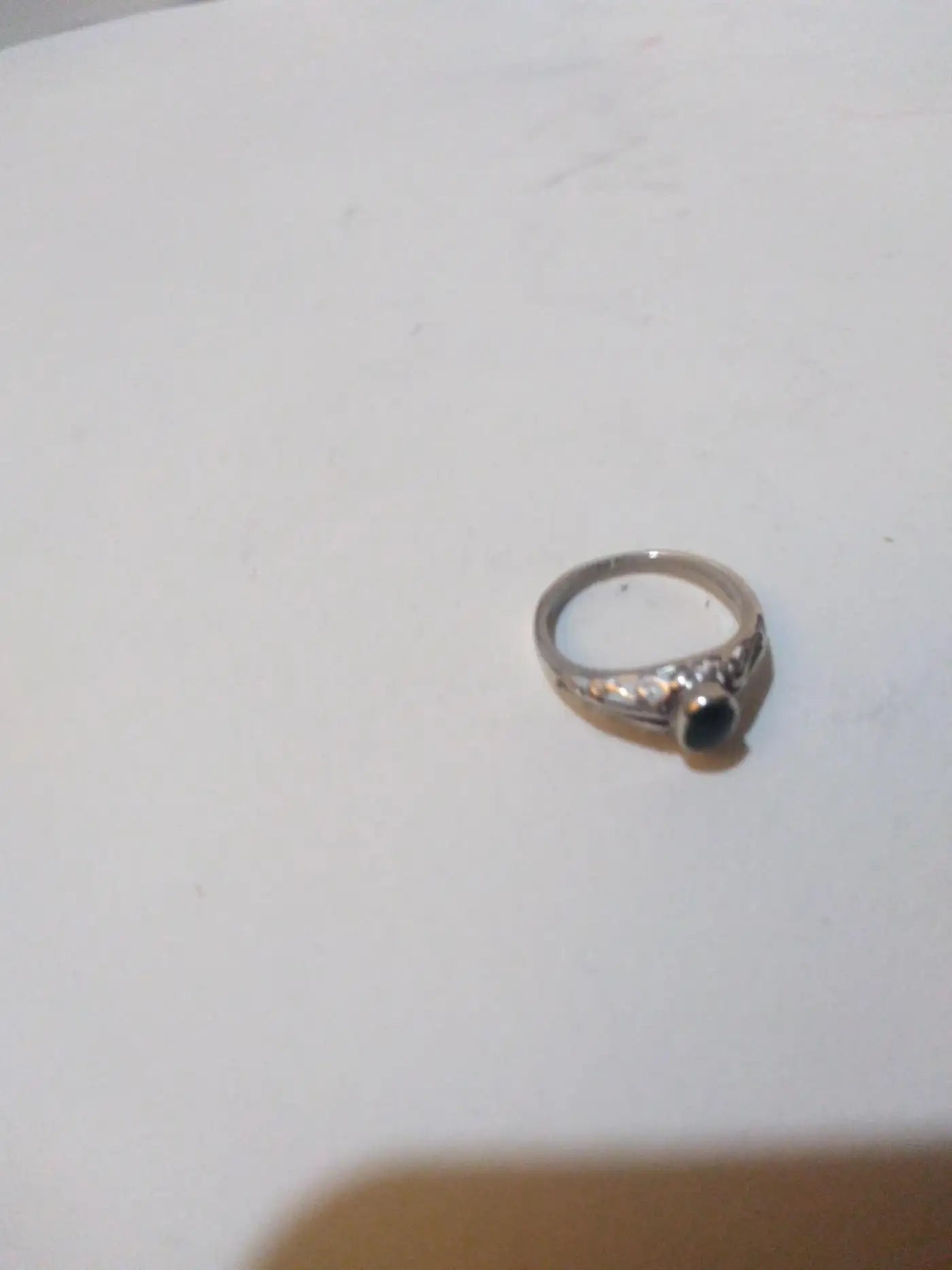 Natural jasper druzy ring with sterling band