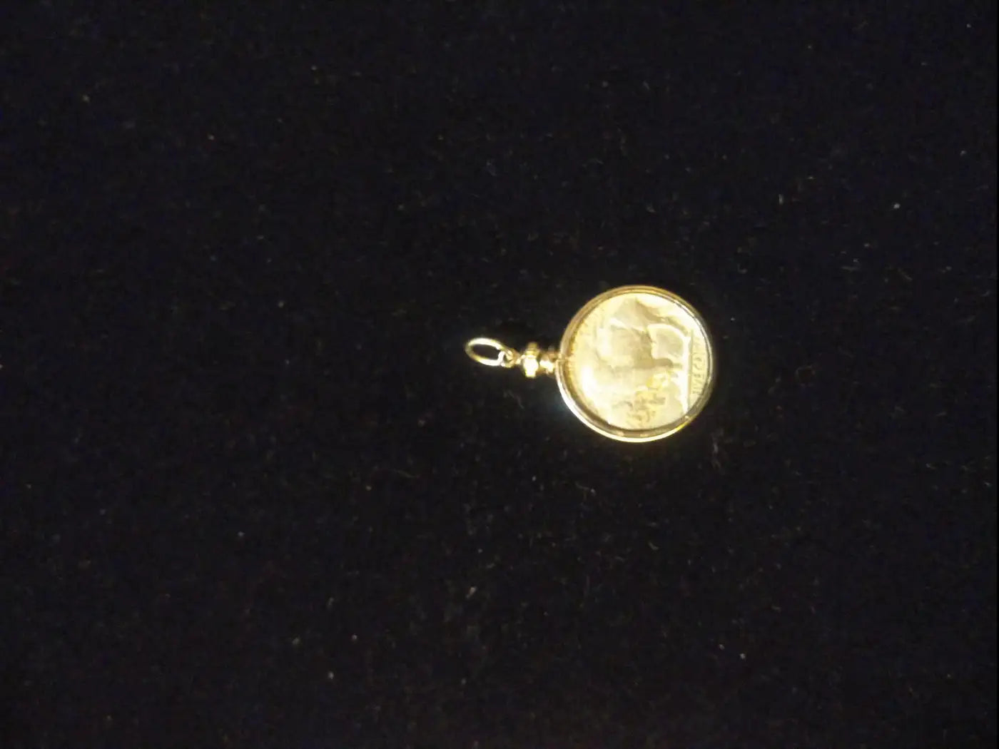 1937 Silver Buffalo Nickel Pendant
