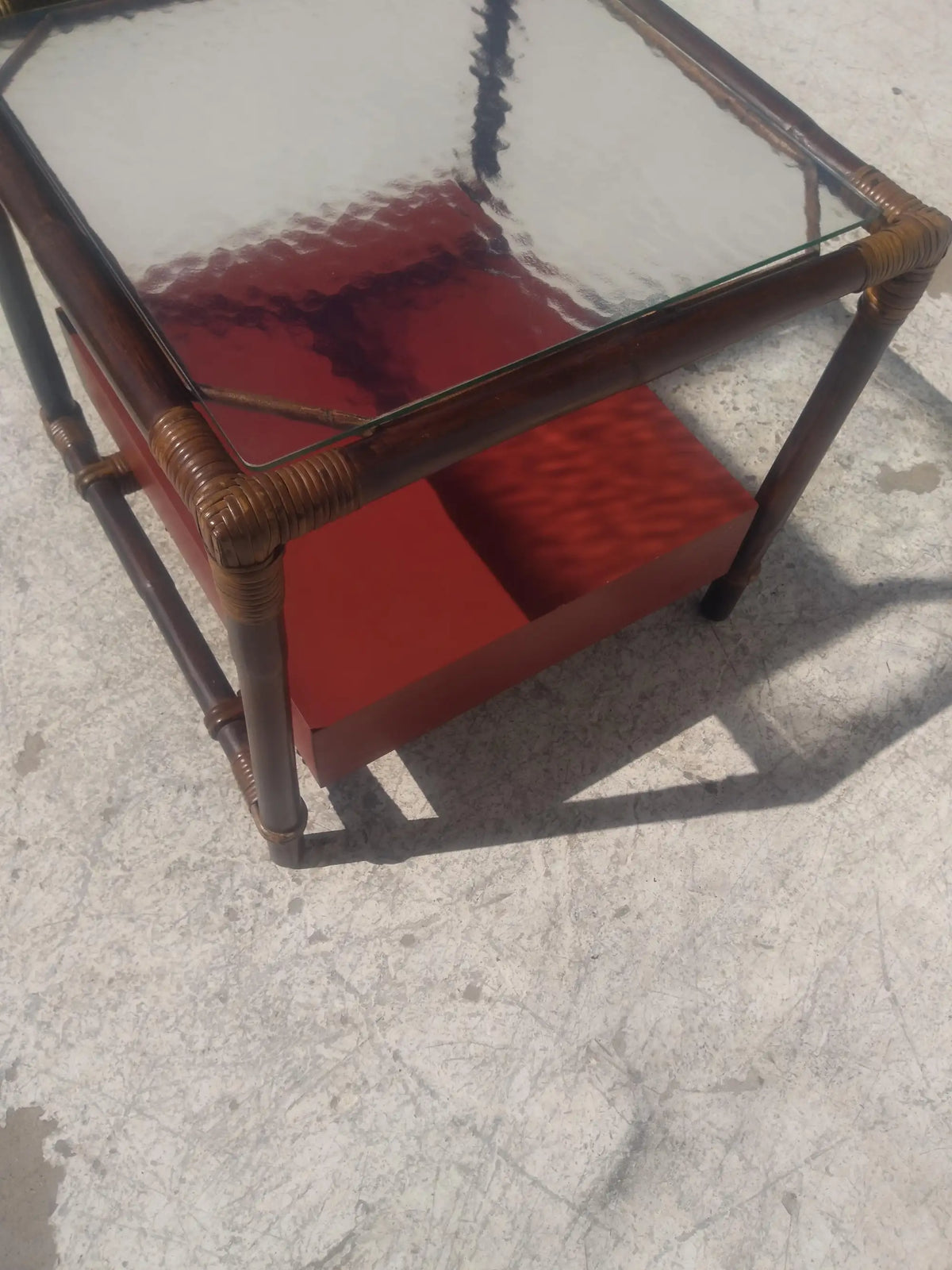 John Wisner for Ficks Reed Boho Chic End Table