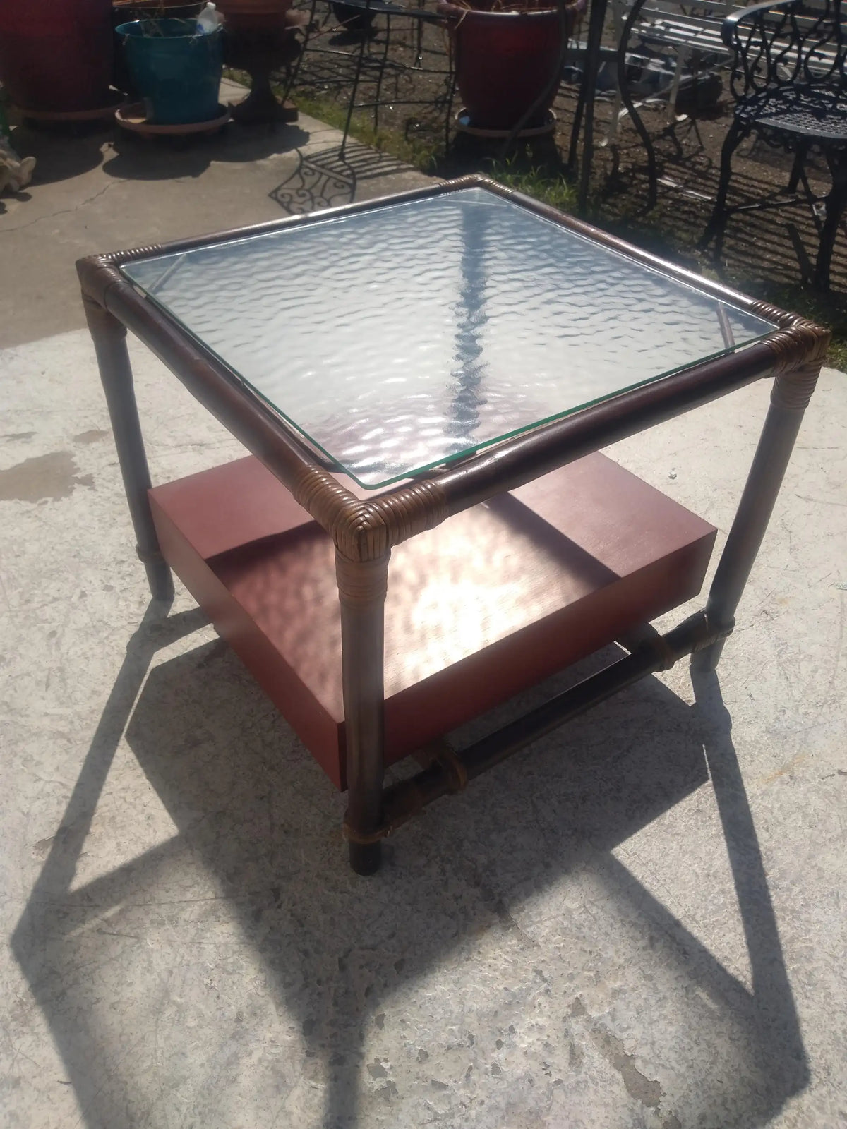 John Wisner for Ficks Reed Boho Chic End Table