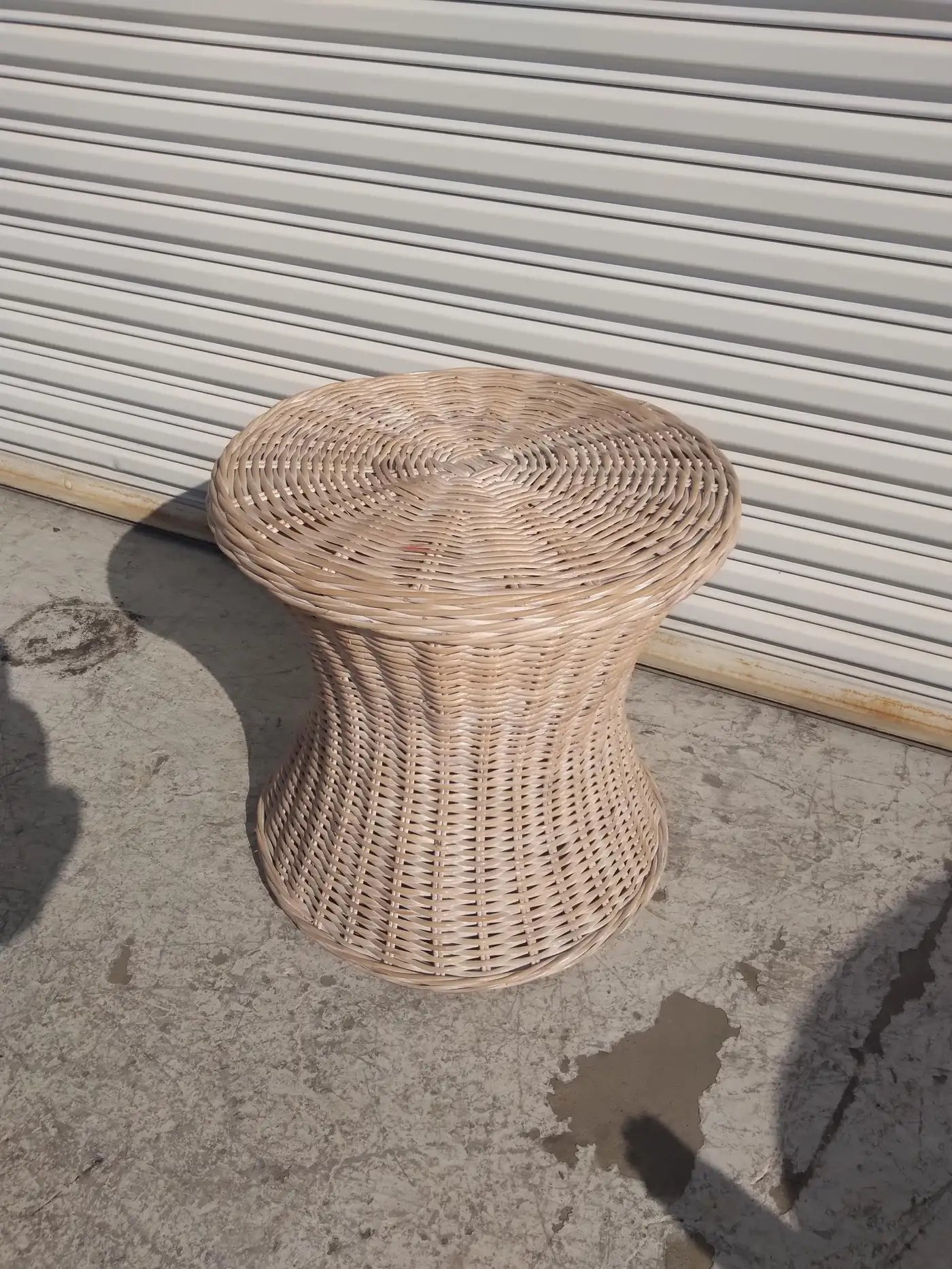 Eco-friendly boho rattan bamboo furniture table