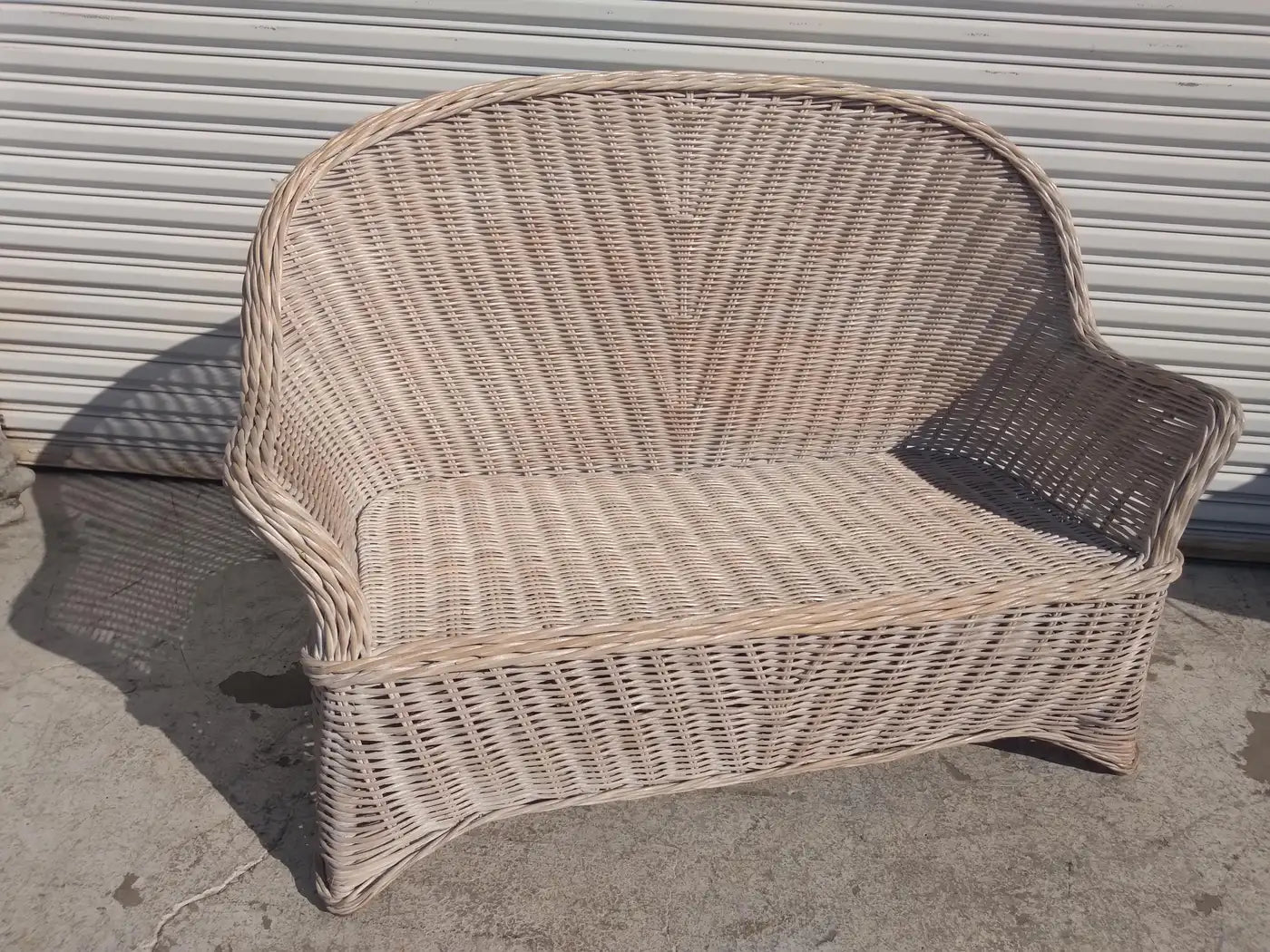 Handcrafted bamboo and rattan boho seating