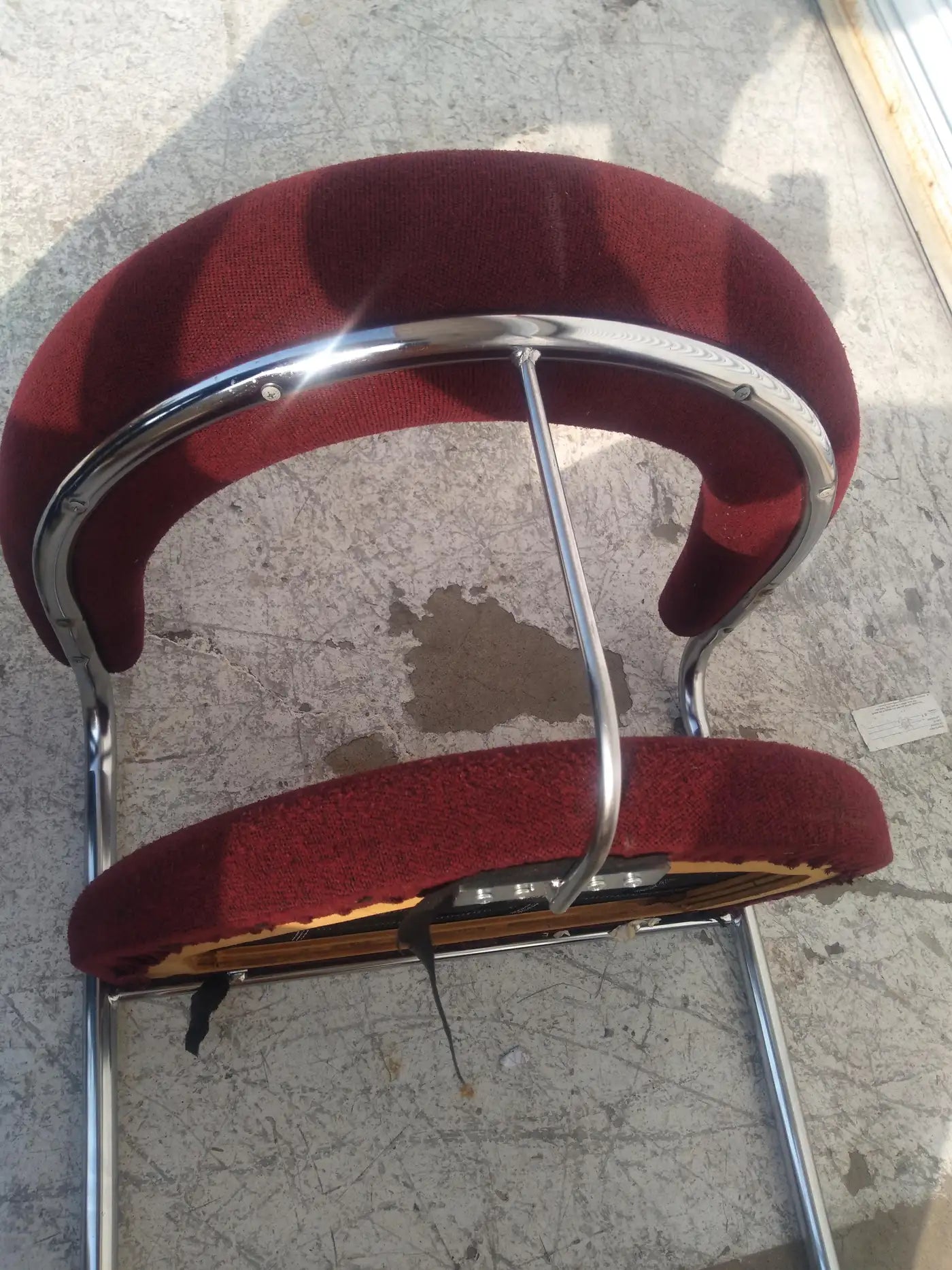 Sleek Thonet Anton Lorenz armchair in chrome